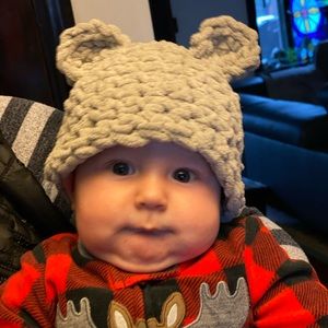 Baby Bear Hats 2 sizes available New Handcrafted